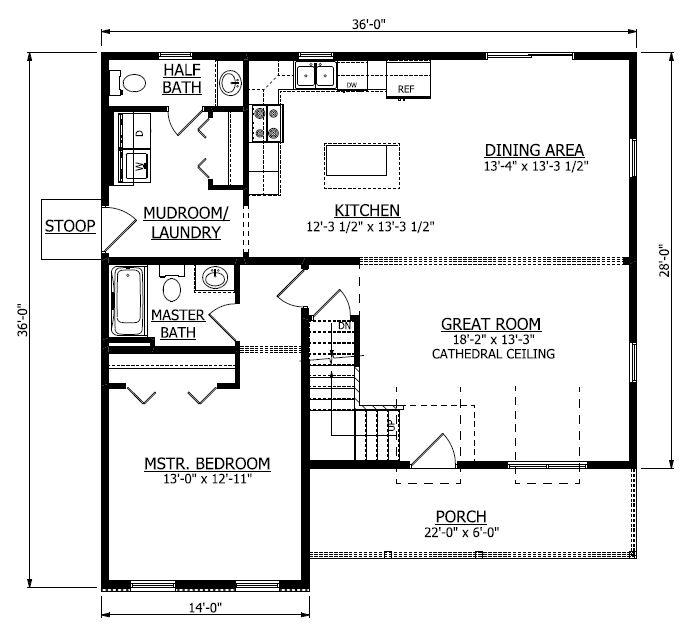 Wellsboro New Home Floor Plan