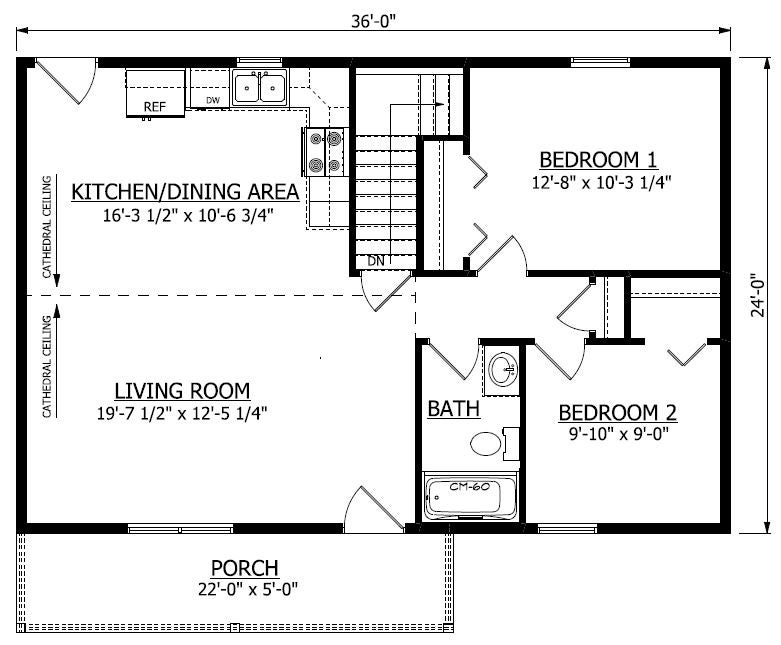 First Floor. Buttonwood 2 New Home Floor Plan