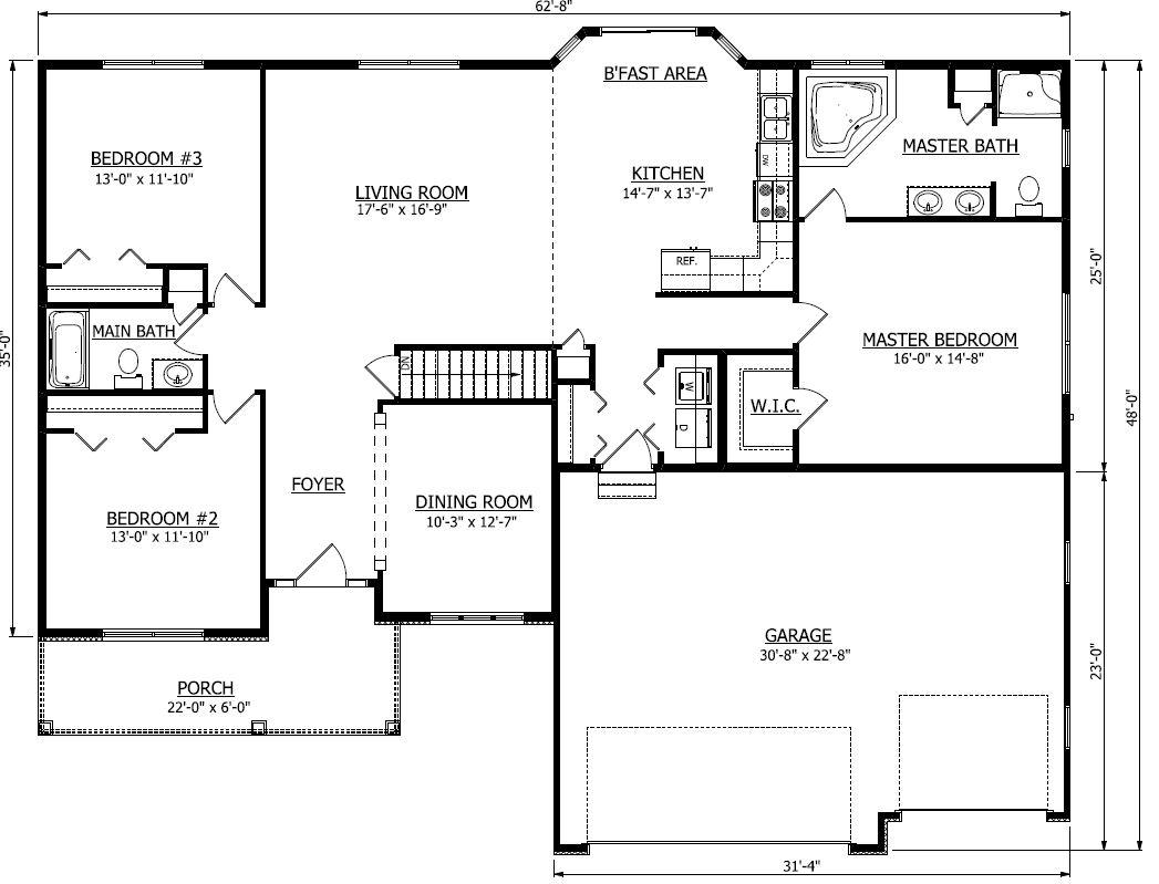 Evanwood New Home Floor Plan