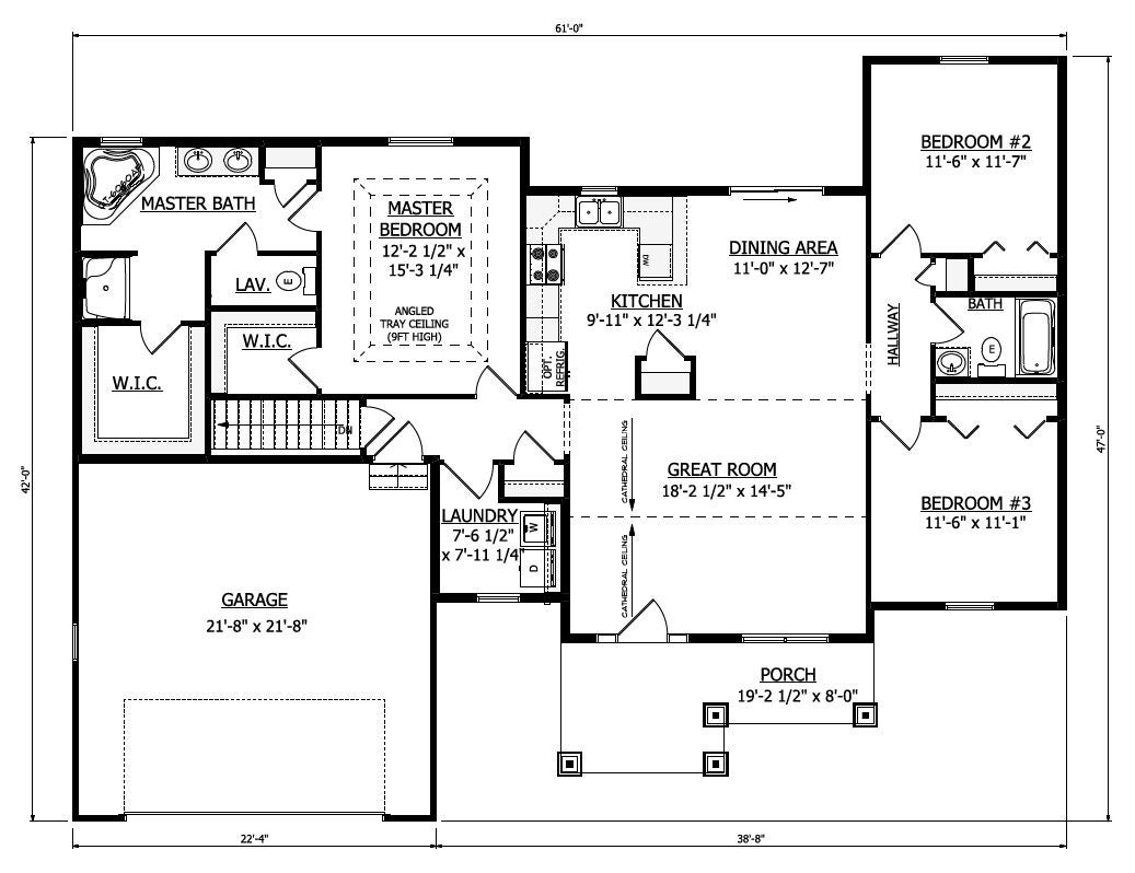 Gabriel New Home Floor Plan