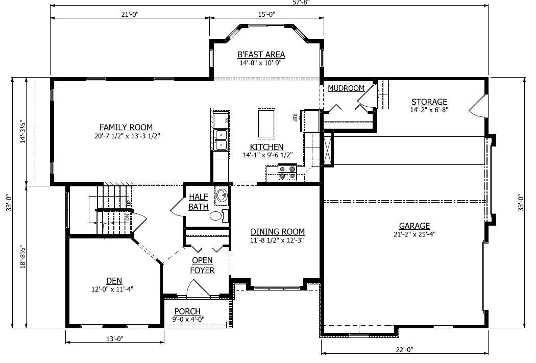 First Floor. Susquehanna New Home Floor Plan