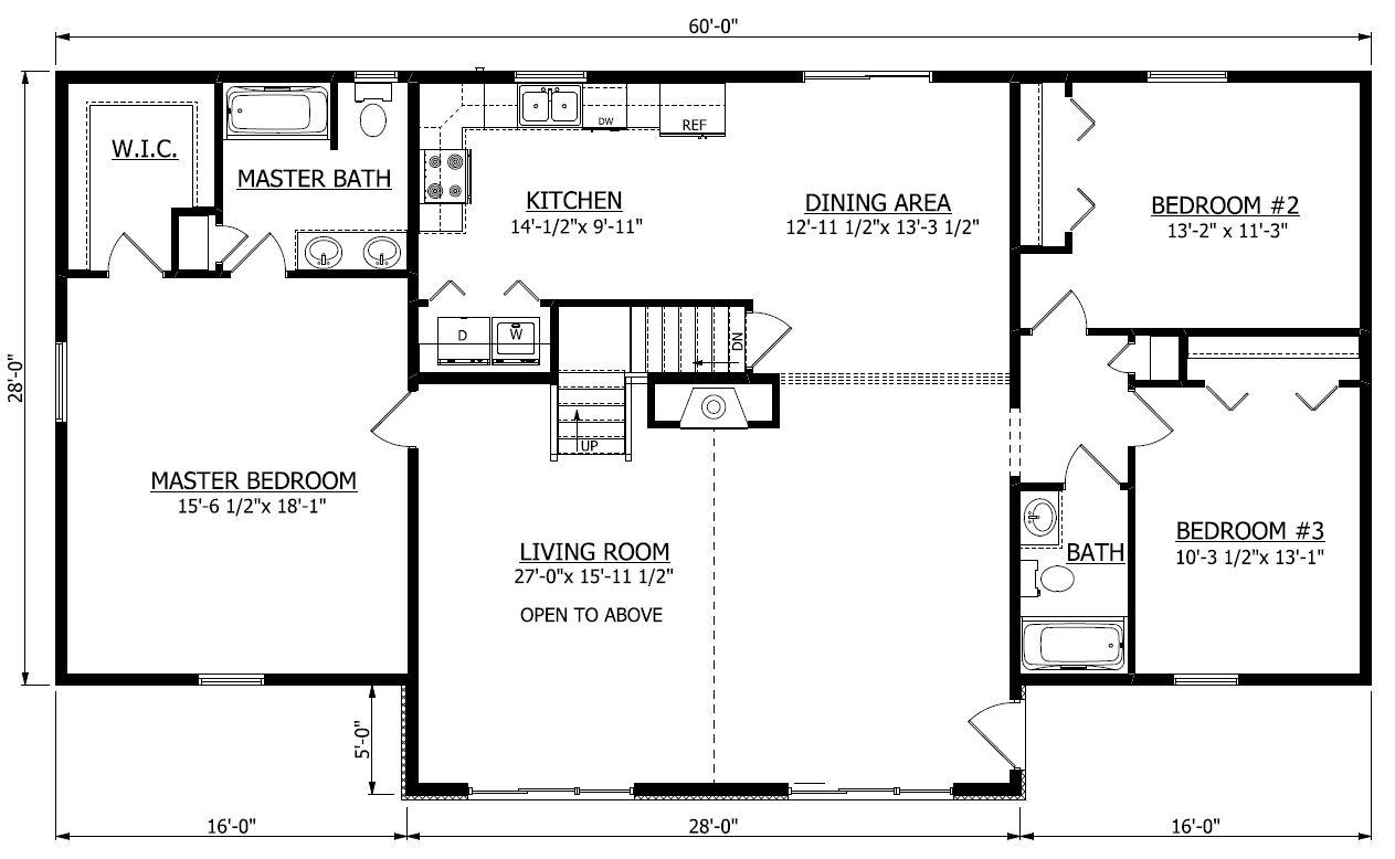 First Floor. Westfield 1 New Home Floor Plan